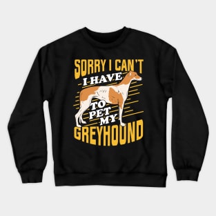 Greyhound Dog Lover Gift Crewneck Sweatshirt